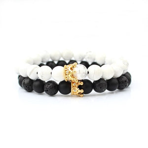 Crown Couple Bracelet