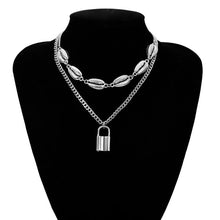 Load image into Gallery viewer, Multi Layer Lover Lock Pendant
